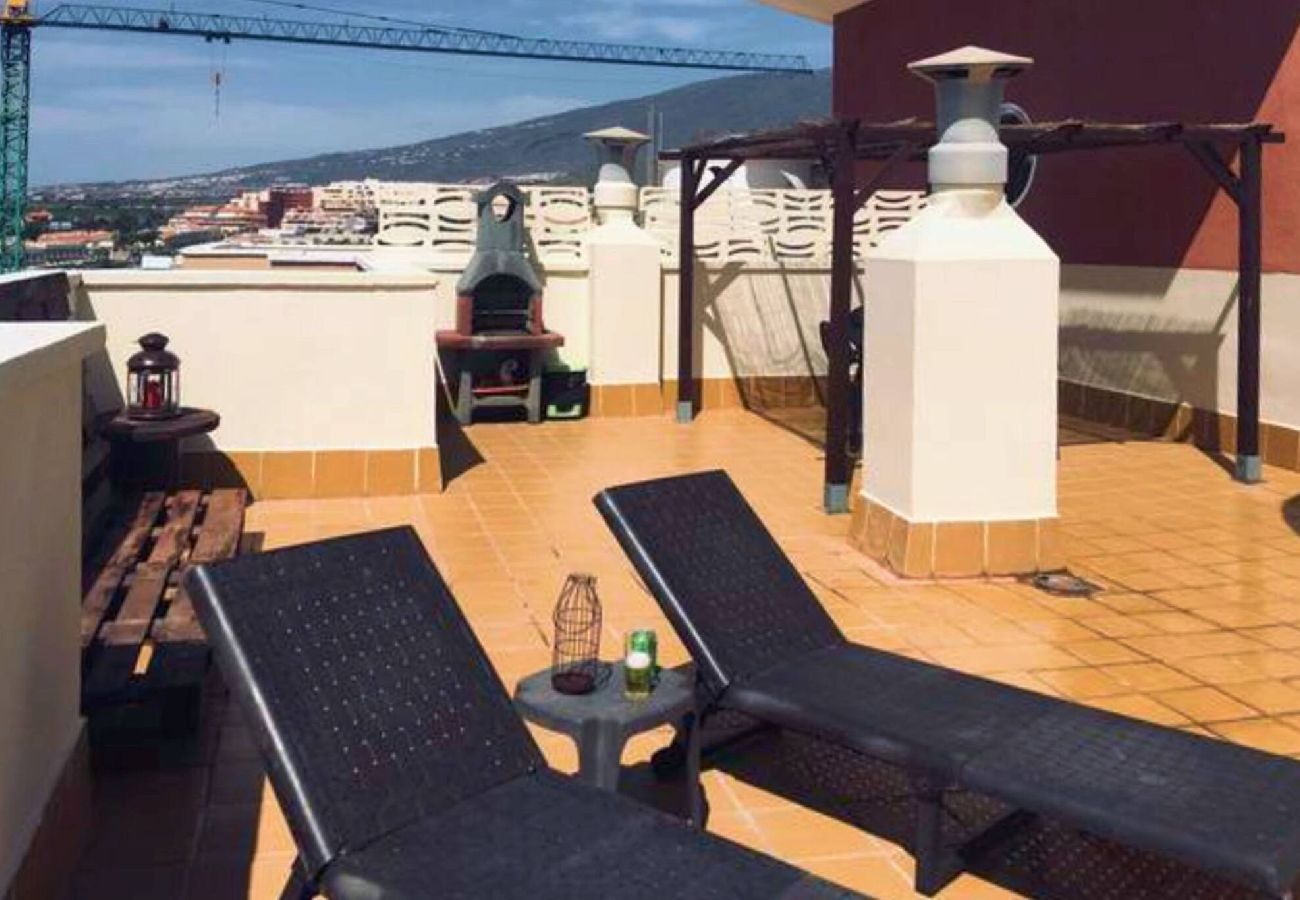 Apartamento en Costa Adeje - Live Costa Adeje Terraza y piscina 