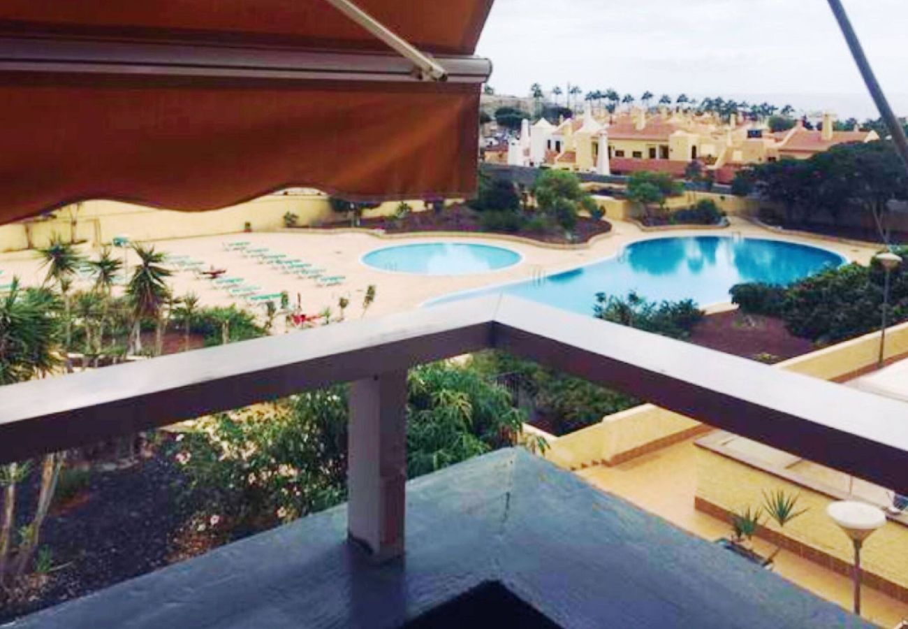 Apartamento en Costa Adeje - Live Costa Adeje Terraza y piscina 