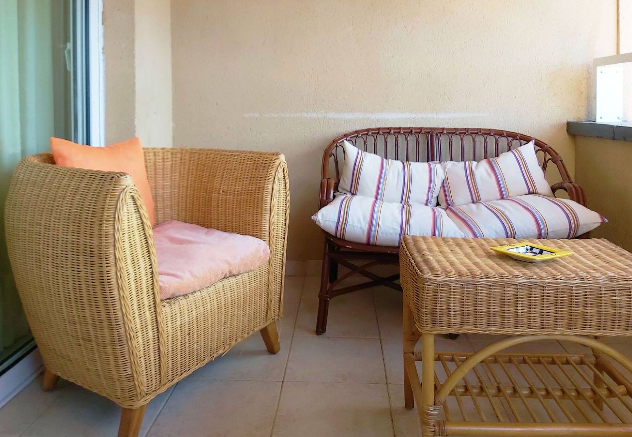Apartamento en Costa Adeje - Live Costa Adeje Terraza y piscina 