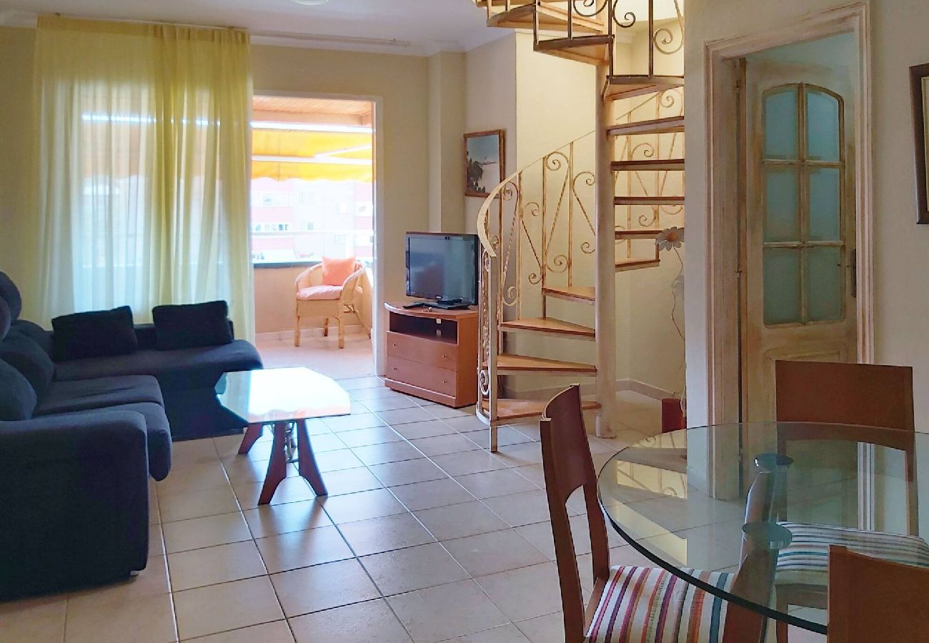 Apartamento en Costa Adeje - Live Costa Adeje Terraza y piscina 