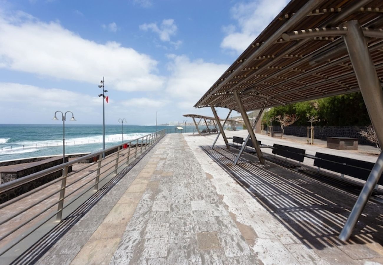 Apartamento en Bajamar - Live Bajamar Luna c/ Balcón y Vistas al Mar 