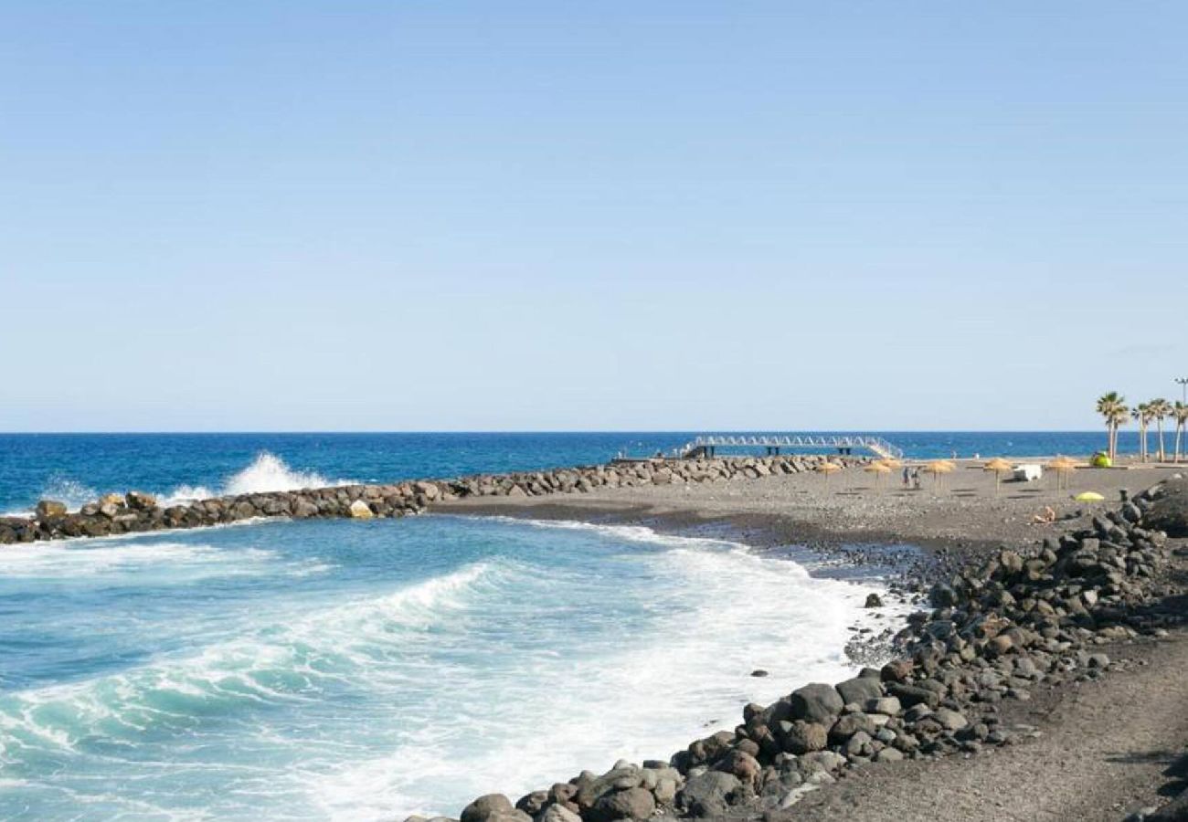 Apartamento en Candelaria - Live Candelaria Alsaca con Balcón y Vista al Mar 