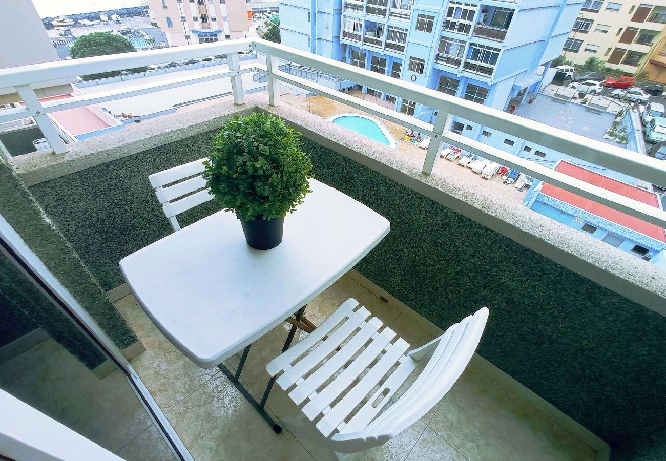 Apartamento en Candelaria - Live Candelaria Alsaca con Balcón y Vista al Mar 