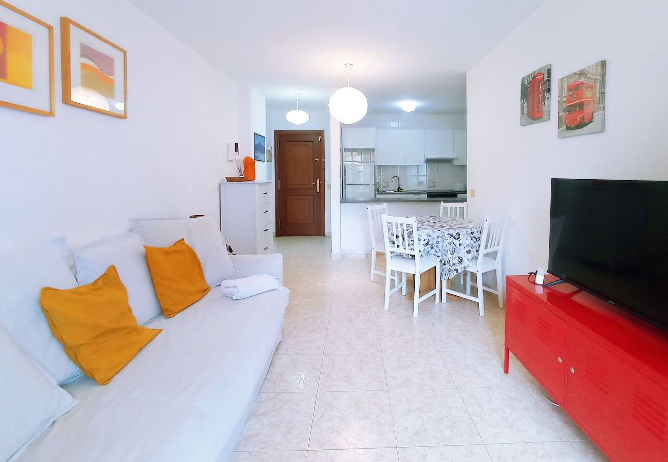 Apartamento en Candelaria - Live Candelaria Alsaca con Balcón y Vista al Mar 