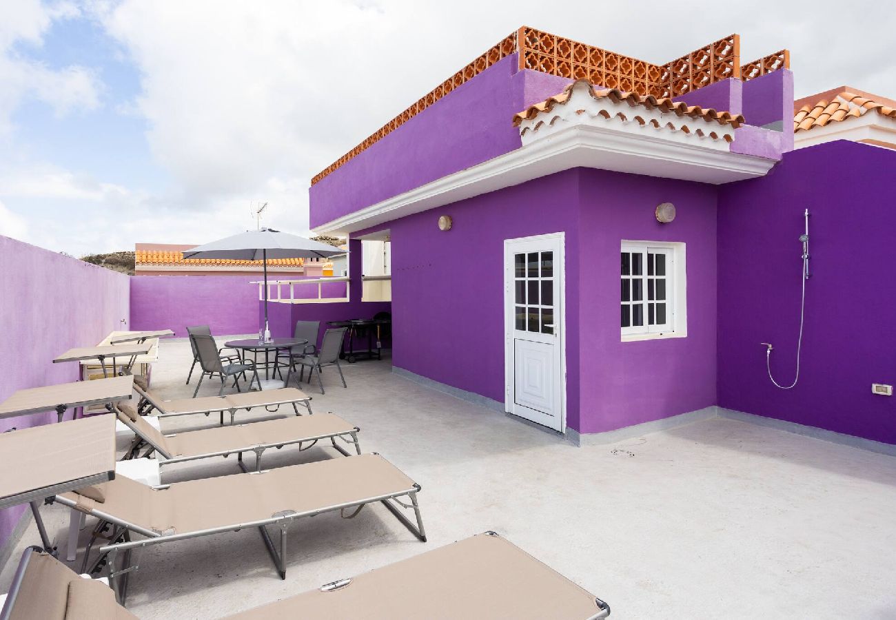 Apartamento en Icod de los Vinos - Live Icod Buen Paso casa con terraza y barbacoa 