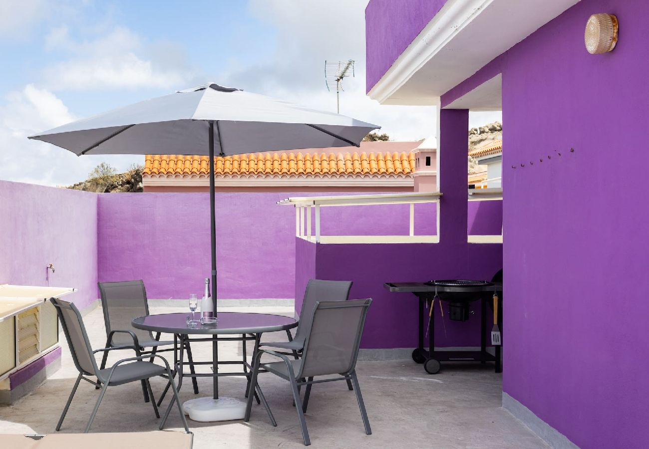 Apartamento en Icod de los Vinos - Live Icod Buen Paso casa con terraza y barbacoa 